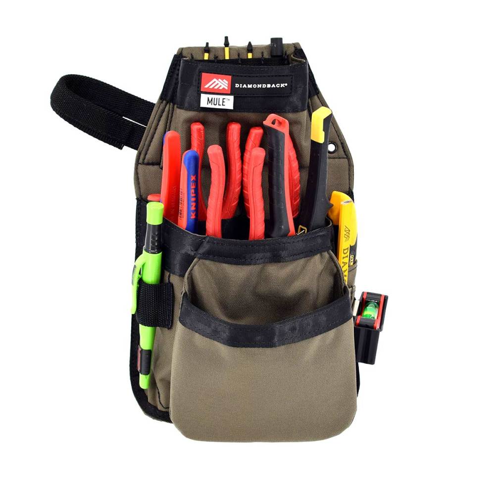 Diamondback Toolbelts Ranger Green Left Side Mule 2.0 Tool Pouch - Ascmtools