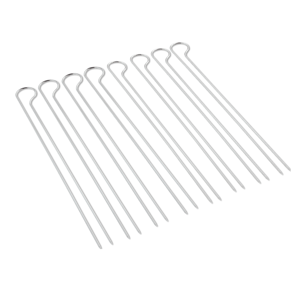 Weber Grilling Barbecue Skewers Set 8pc - Ascmtools