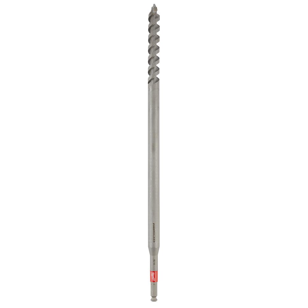 Milwaukee Shockwave Impact Duty Lineman Fiberglass Drill Bit 15/16″ x 22″ - Ascmtools