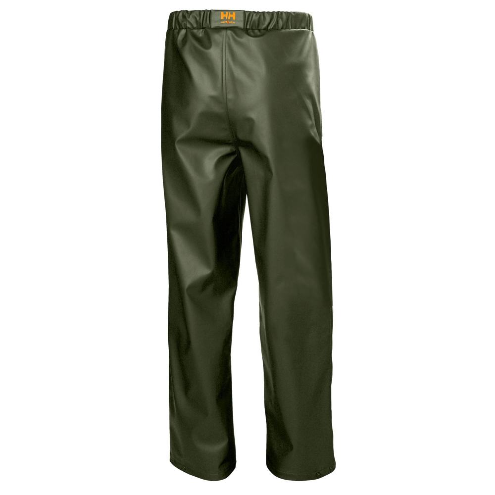 Helly Hansen PU Gale Waterproof Rain Pant Army Green XS - Ascmtools