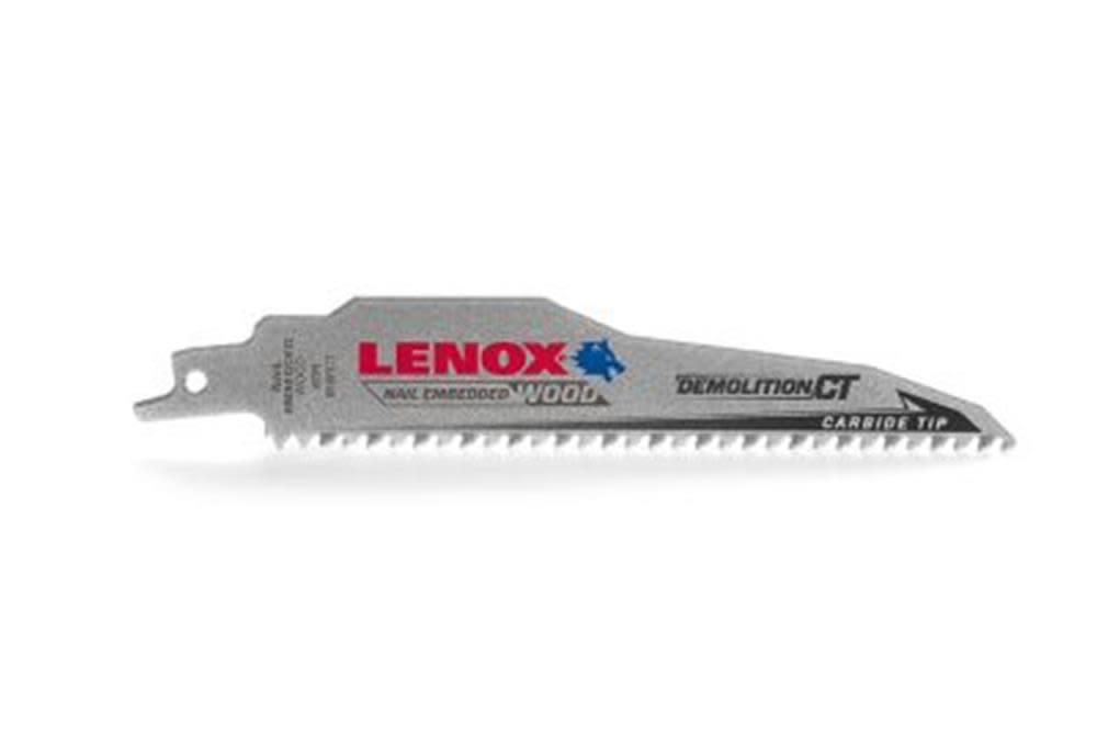 Lenox 6 In. Reciprocating Blade 5 pk - Ascmtools