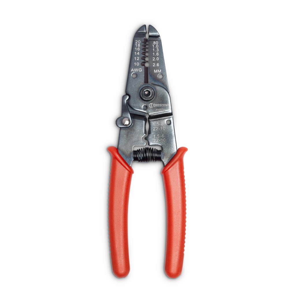 Crescent Plier 7″ Wire Stripper Dipped Grip - Ascmtools