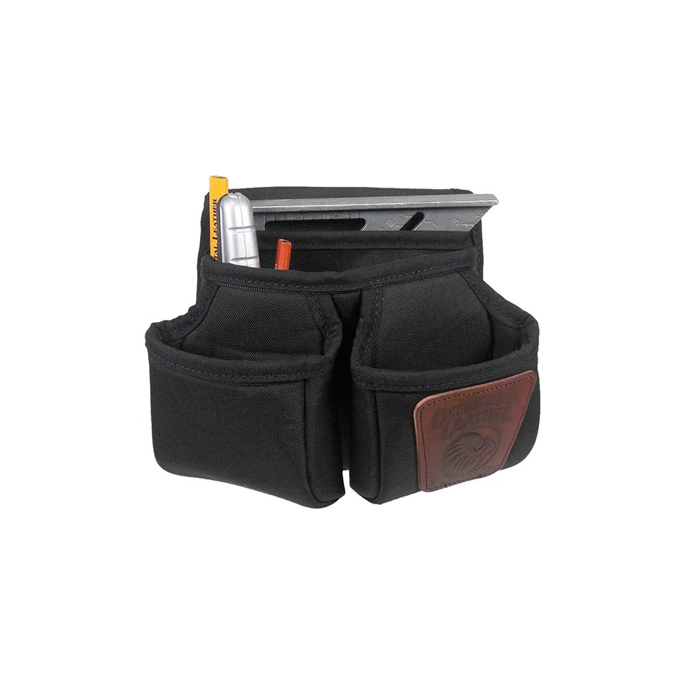 Occidental Leather Black Clip On 7 Pouch - Ascmtools