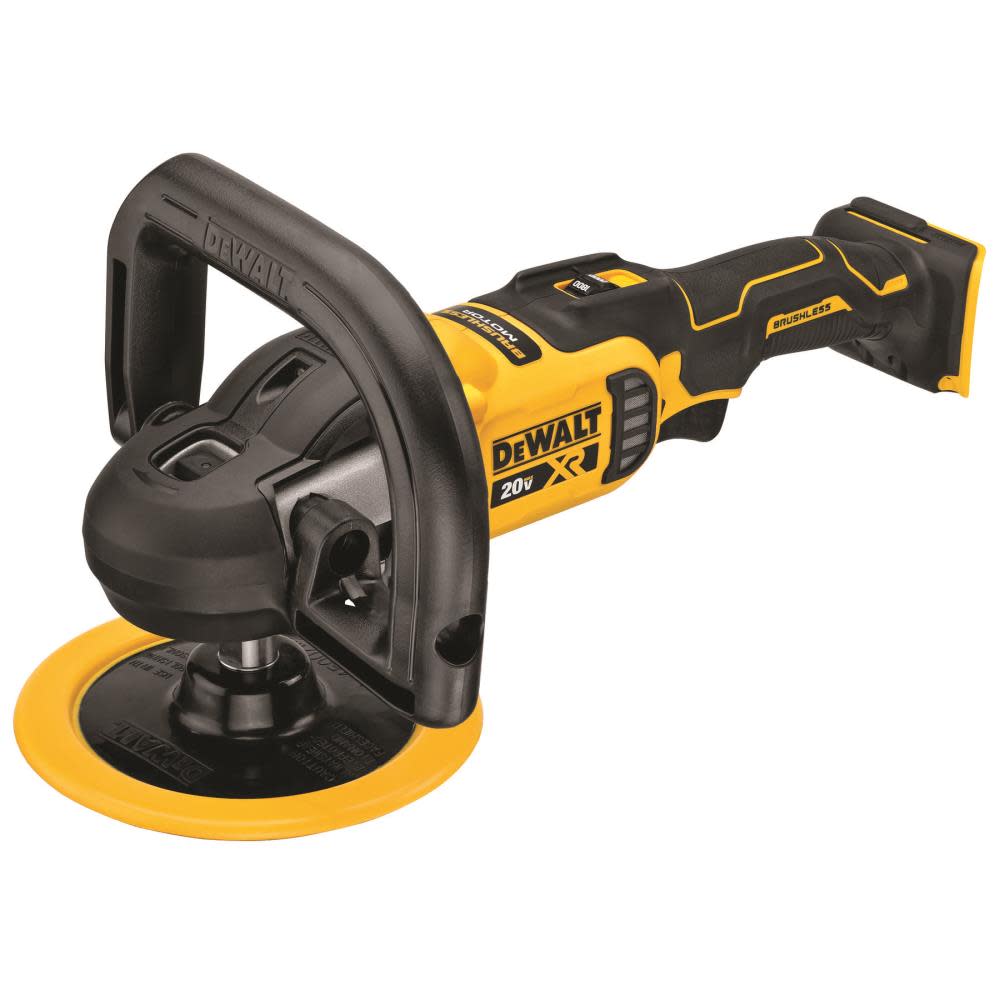 DEWALT 20V MAX XR 7 in 180mm Variable Speed Rotary Polisher Bare Tool - Ascmtools