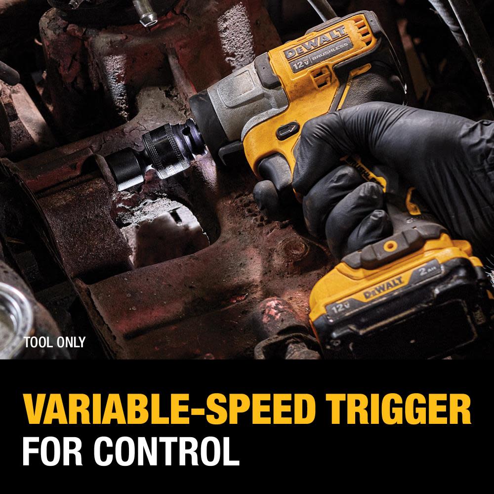 DEWALT XTREME 12V MAX Impact Wrench 3/8″ Kit - Ascmtools