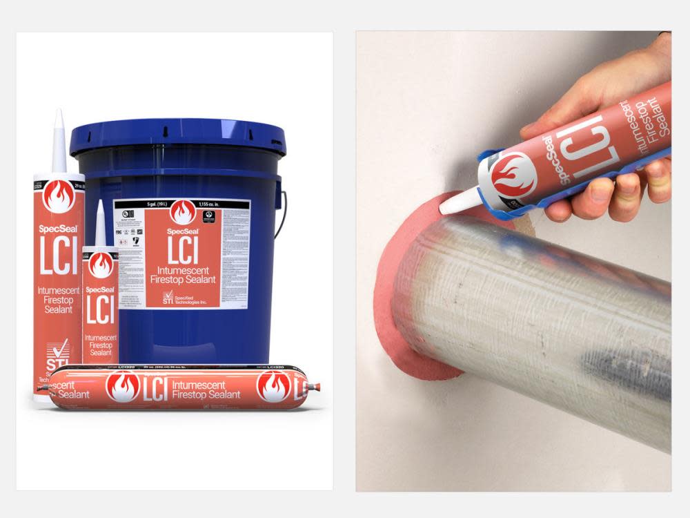 Specified Technologies Inc SpecSeal LCI Intumescent Firestop Sealant - Ascmtools