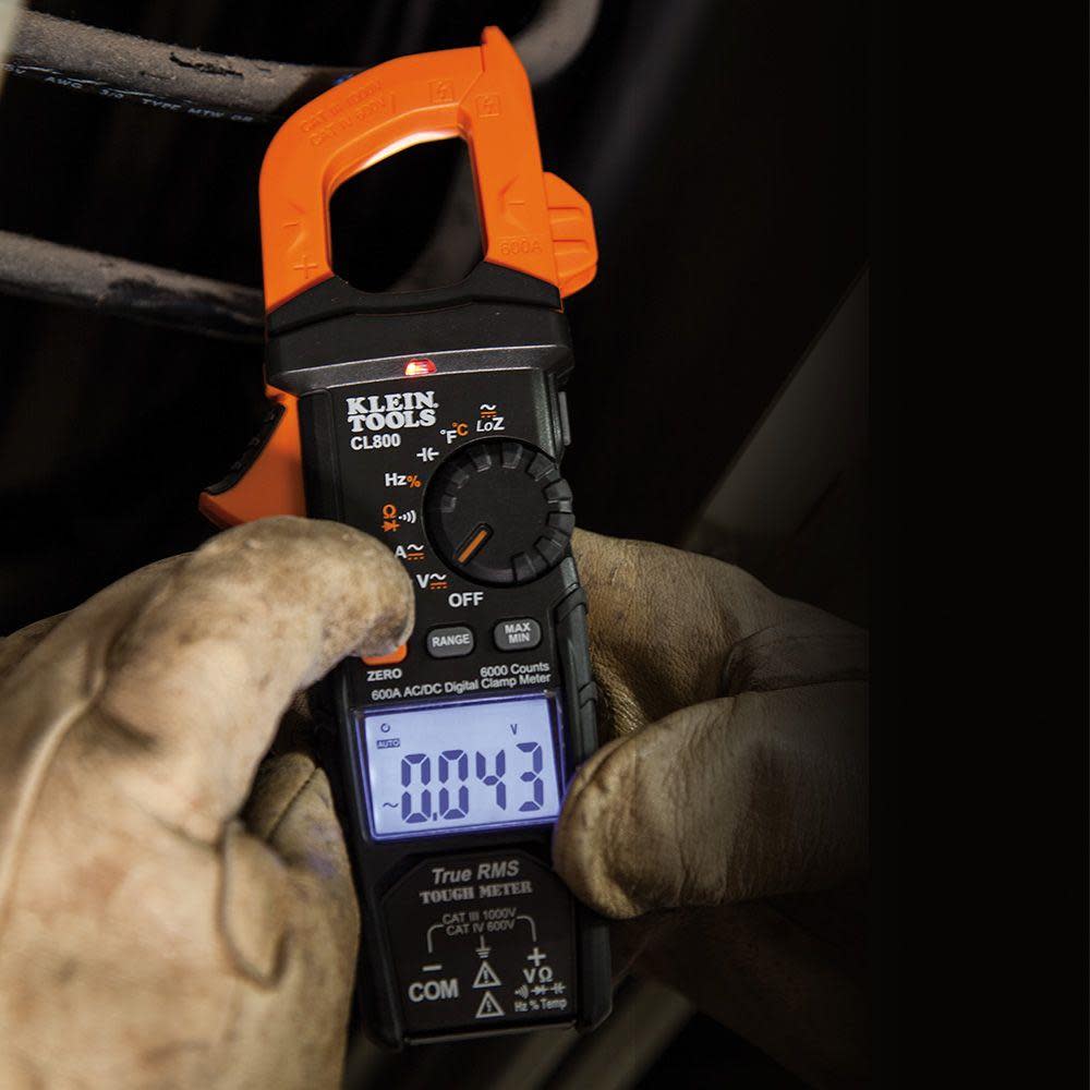 Klein Tools Digital Clamp Meter AC/DC Auto - Ascmtools