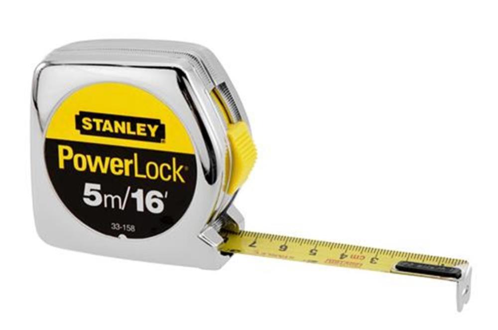 Stanley 3/4In x 16Ft/5M Powerlock Tape Rule - Ascmtools