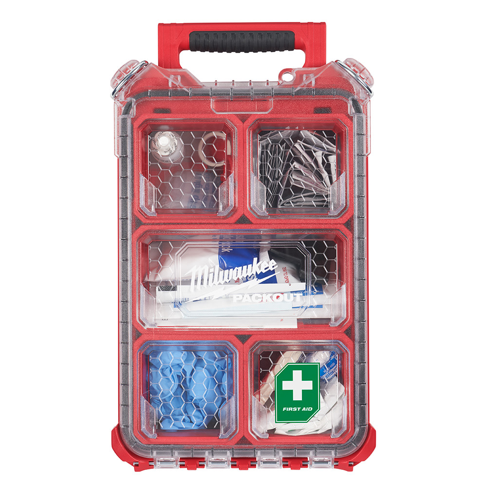 Milwaukee PACKOUT First Aid Kit Class A Type III 76pc - Ascmtools