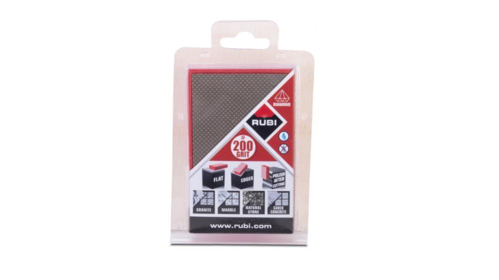 Rubi Tools Diamond Manual Polishing Pad – Grit #200 - Ascmtools