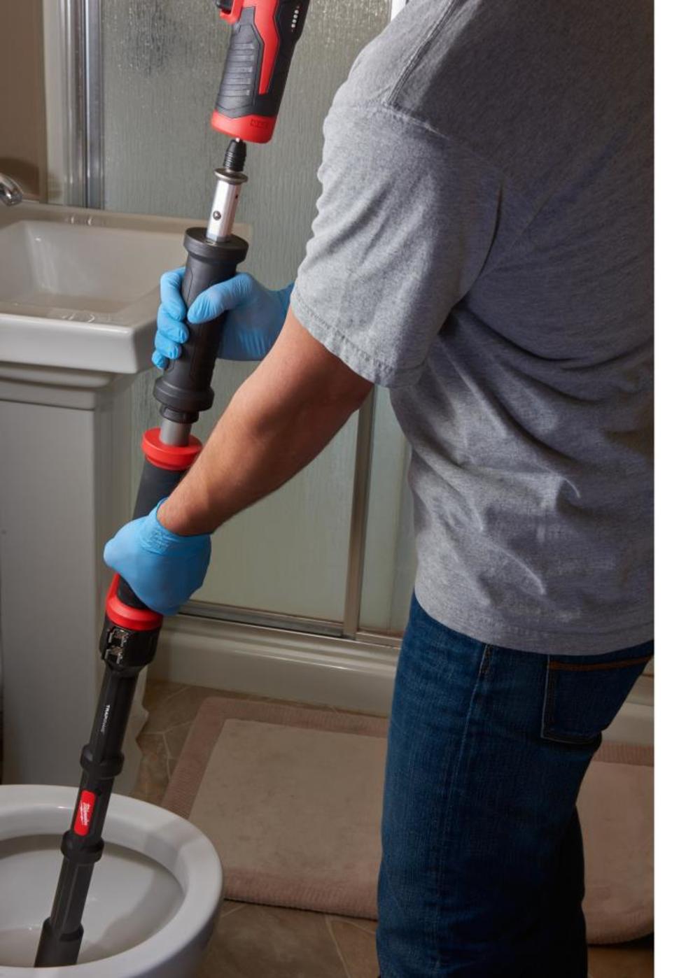 Milwaukee M12 TRAPSNAKE 6 Toilet Auger Kit - Ascmtools