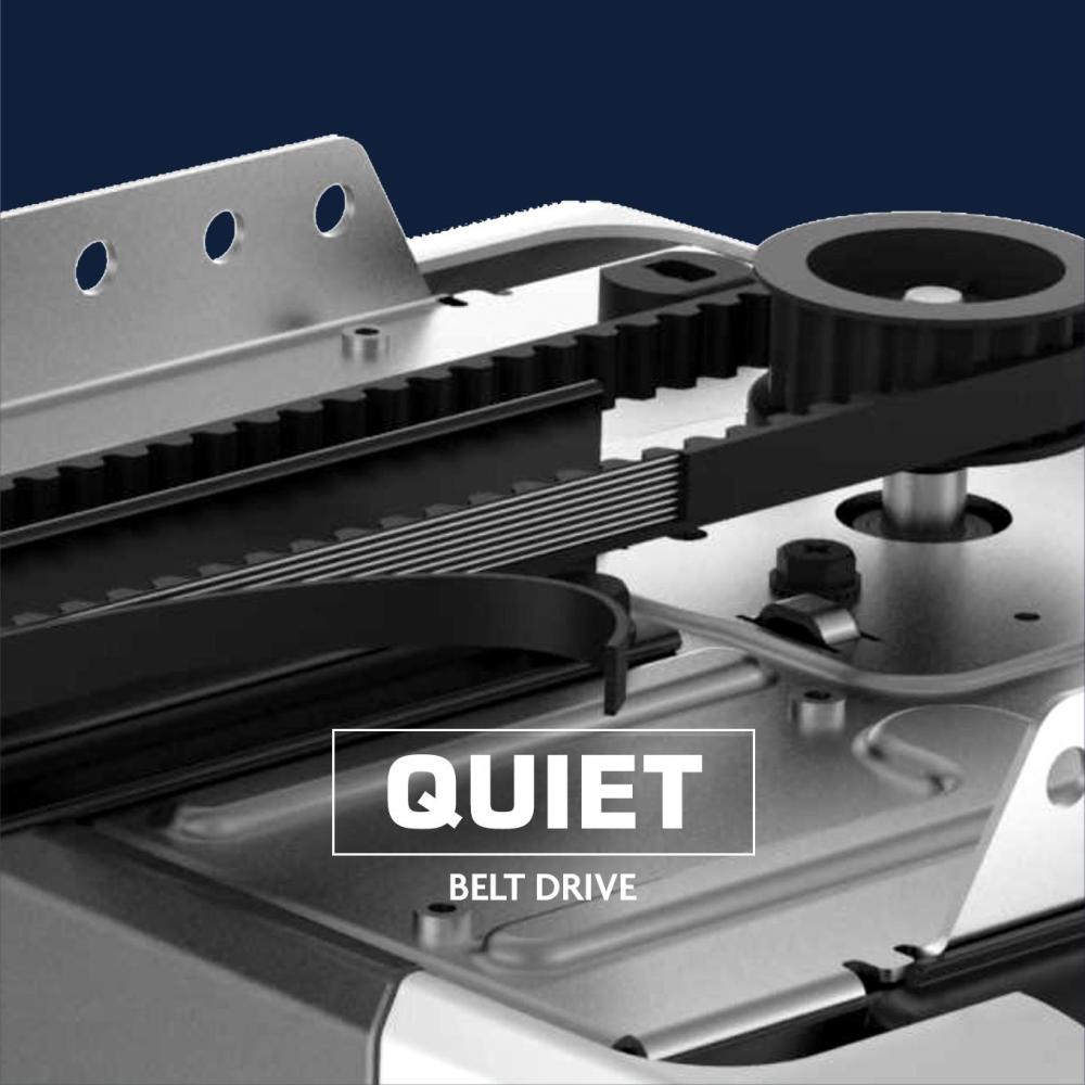 Chamberlain Garage Door Opener 1/2 HP Wi-Fi Quiet Belt Drive with Battery Backup - Ascmtools