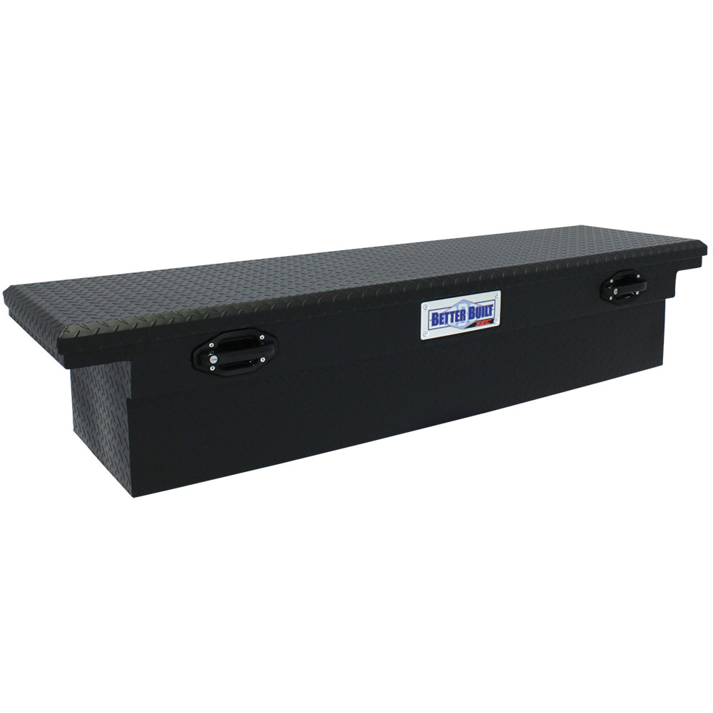 Better Built 69″ SEC Saddle Truck Tool Box LOW PROFILE MATTE BLACK - Ascmtools