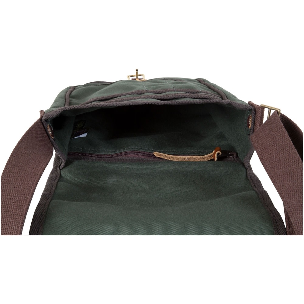 Duluth Pack Haversack with Leather Trim – Grey - Ascmtools