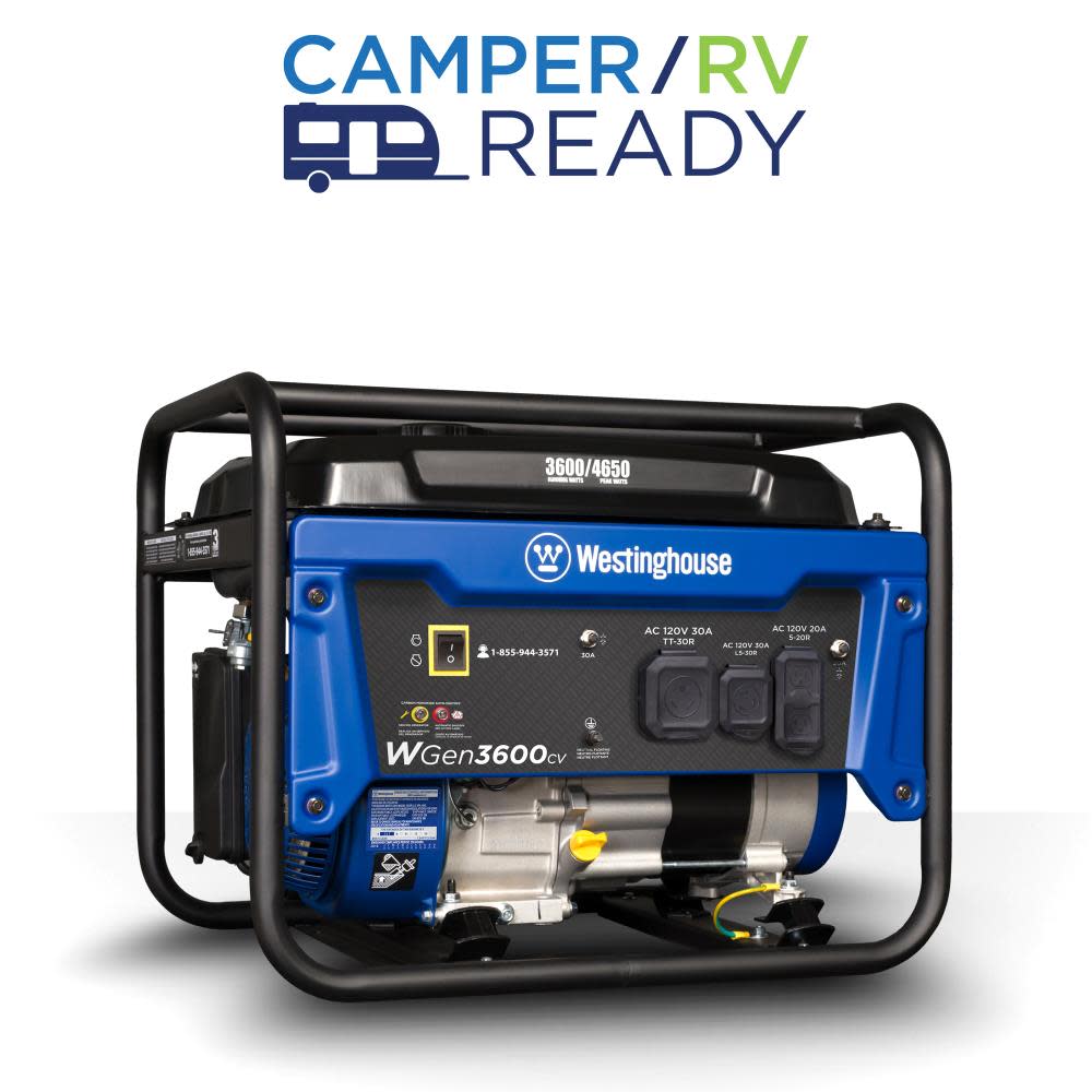 Westinghouse Generator Portable Gas Powered with CO Sensor - Ascmtools
