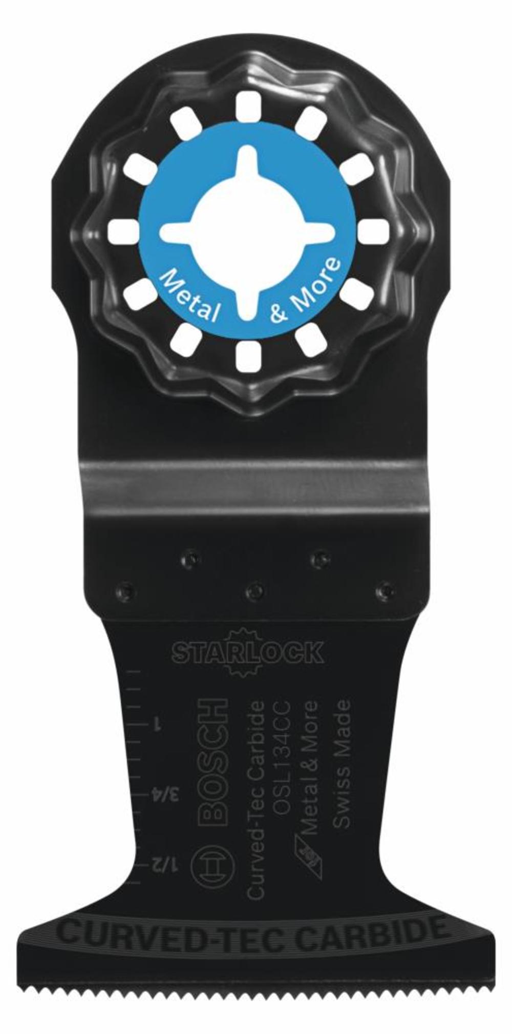 Bosch 1-3/4 In. Starlock Oscillating Multi-Tool Curved-tec Carbide Extreme Plunge Blade - Ascmtools