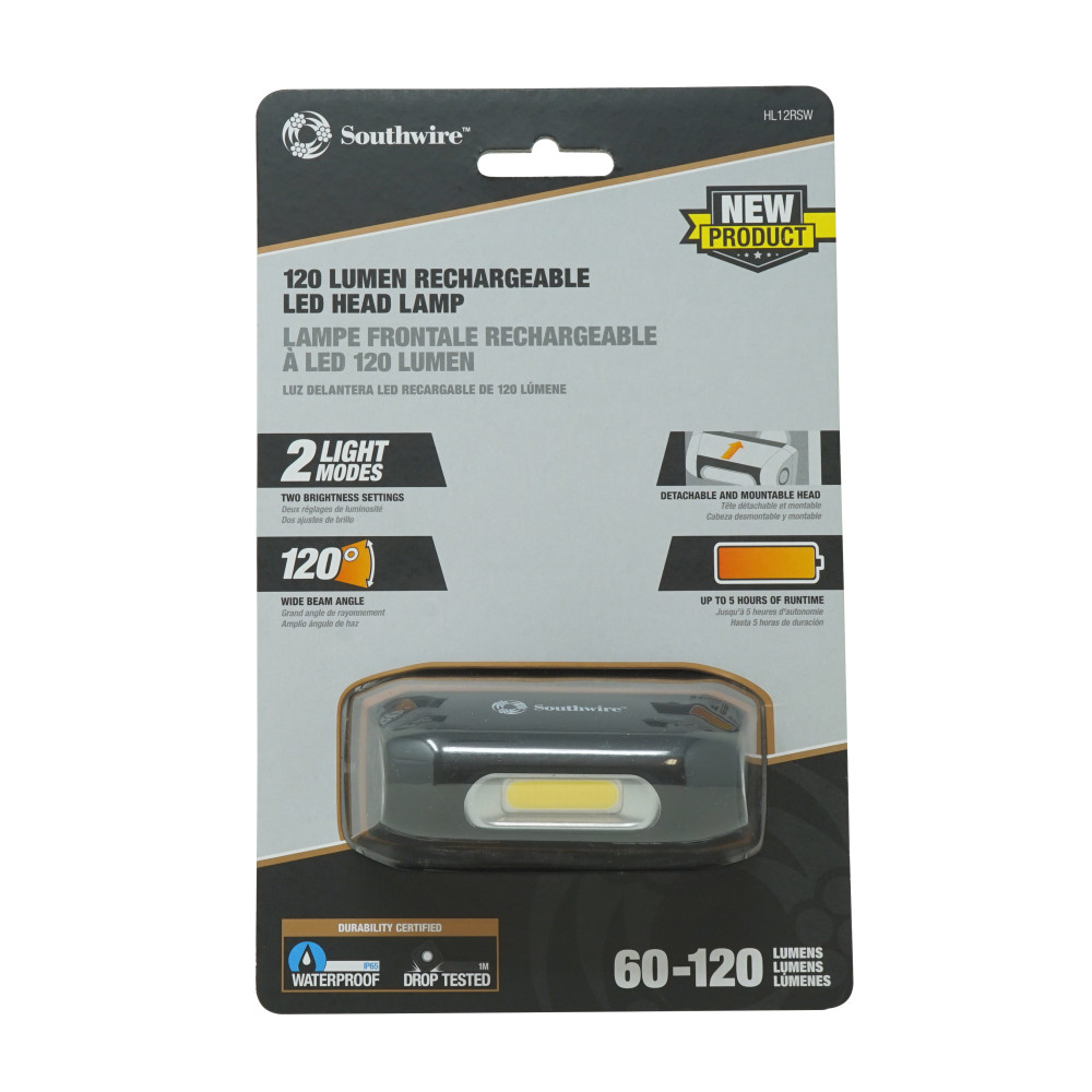Southwire 120 Lumen LED Headlamp - Ascmtools