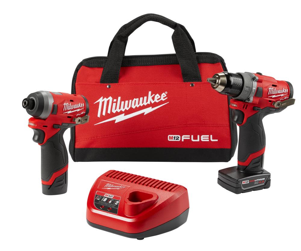Milwaukee M12 FUEL 2 Tool Combo Kit - Ascmtools