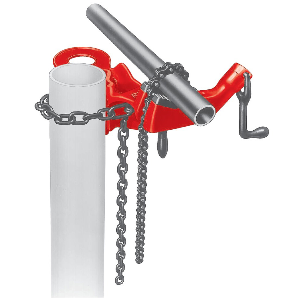 Ridgid 640 Top Screw Post Chain Vise - Ascmtools