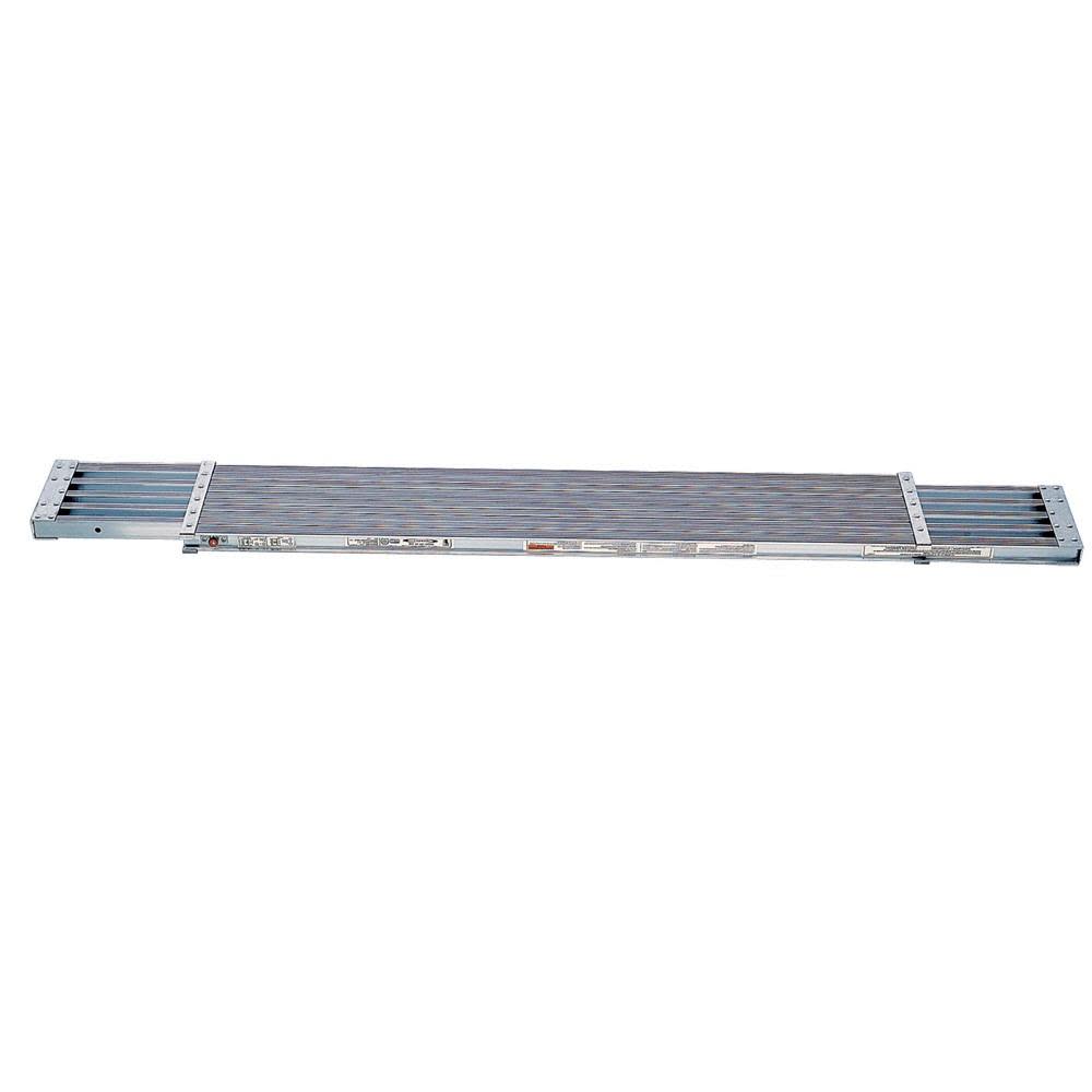 Werner 6 Ft. to 9 Ft. Aluminum Extension Plank - Ascmtools