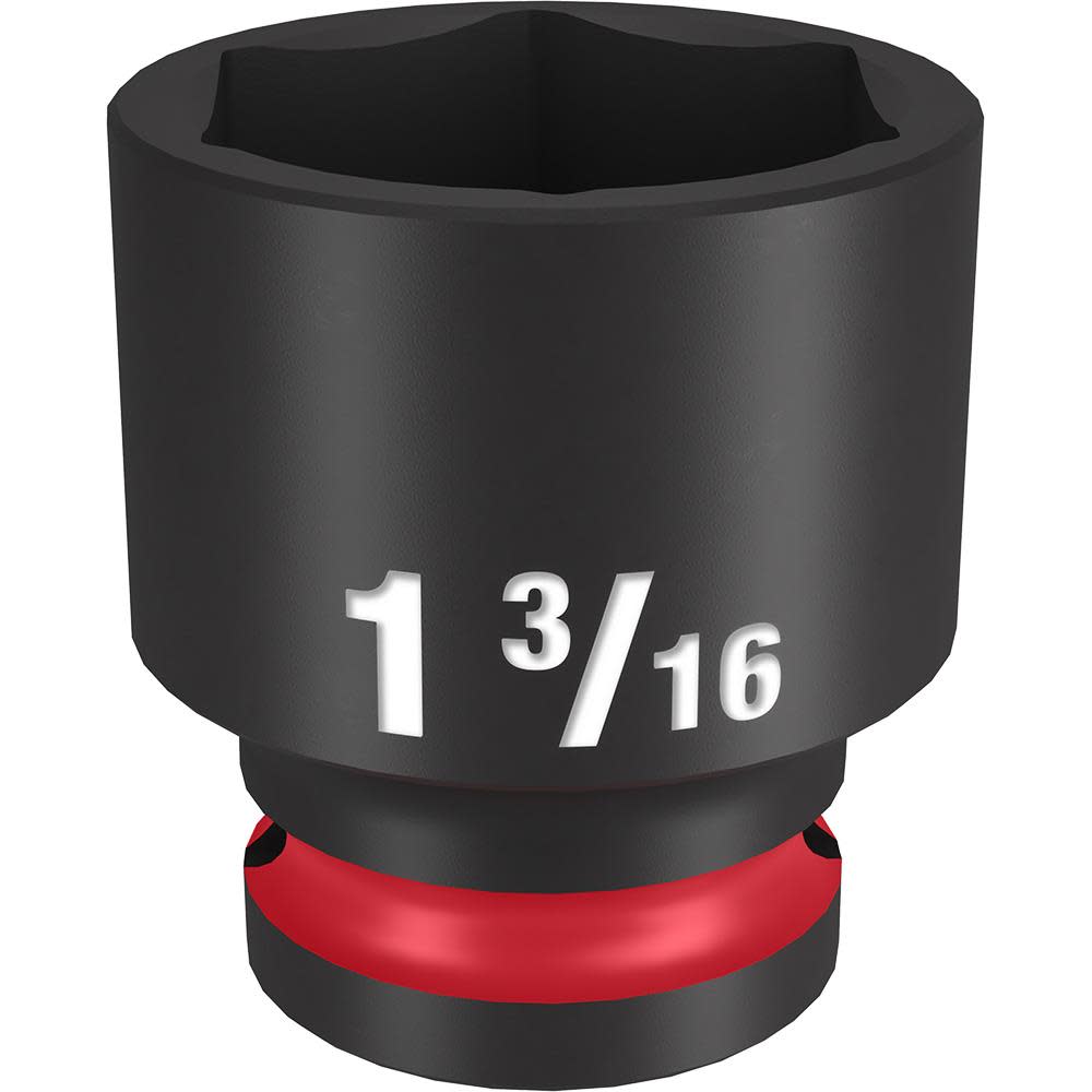 Milwaukee Impact Socket 1/2″ Drive 1 3/16″ Standard 6 Point - Ascmtools