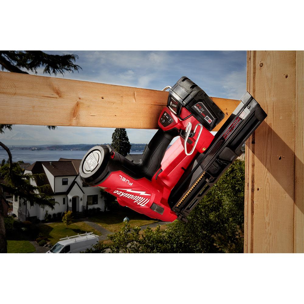 Milwaukee M18 FUEL 21 Degree Framing Nailer Kit - Ascmtools