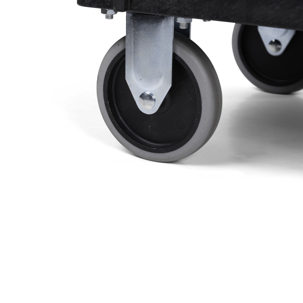 Toter Material Handling Utility Cart with Lipped Top and Ergo Handle - Ascmtools