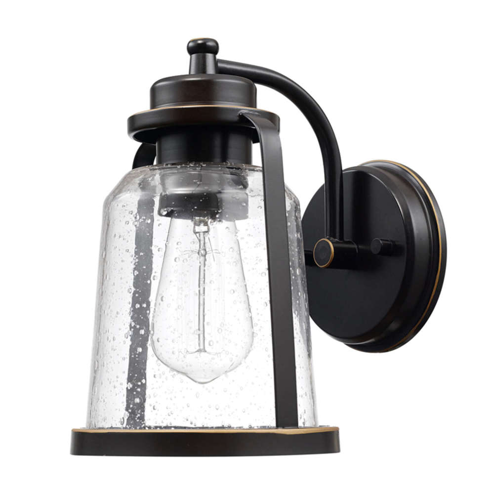 Globe Electric Wall Sconce Vintage Bronze 60W E26 Roth 1 Light - Ascmtools