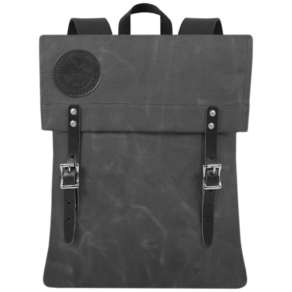 Duluth Pack 16 Liter Capacity Wax Gray Scout Pack - Ascmtools