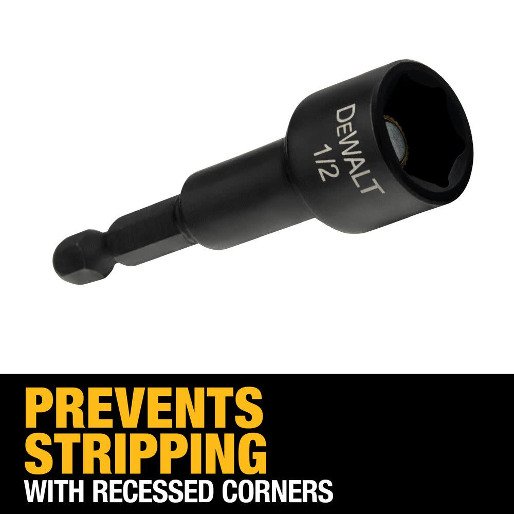 DEWALT 1/2 In. x 2-9/16 In. Magnetic Nut Driver - Ascmtools
