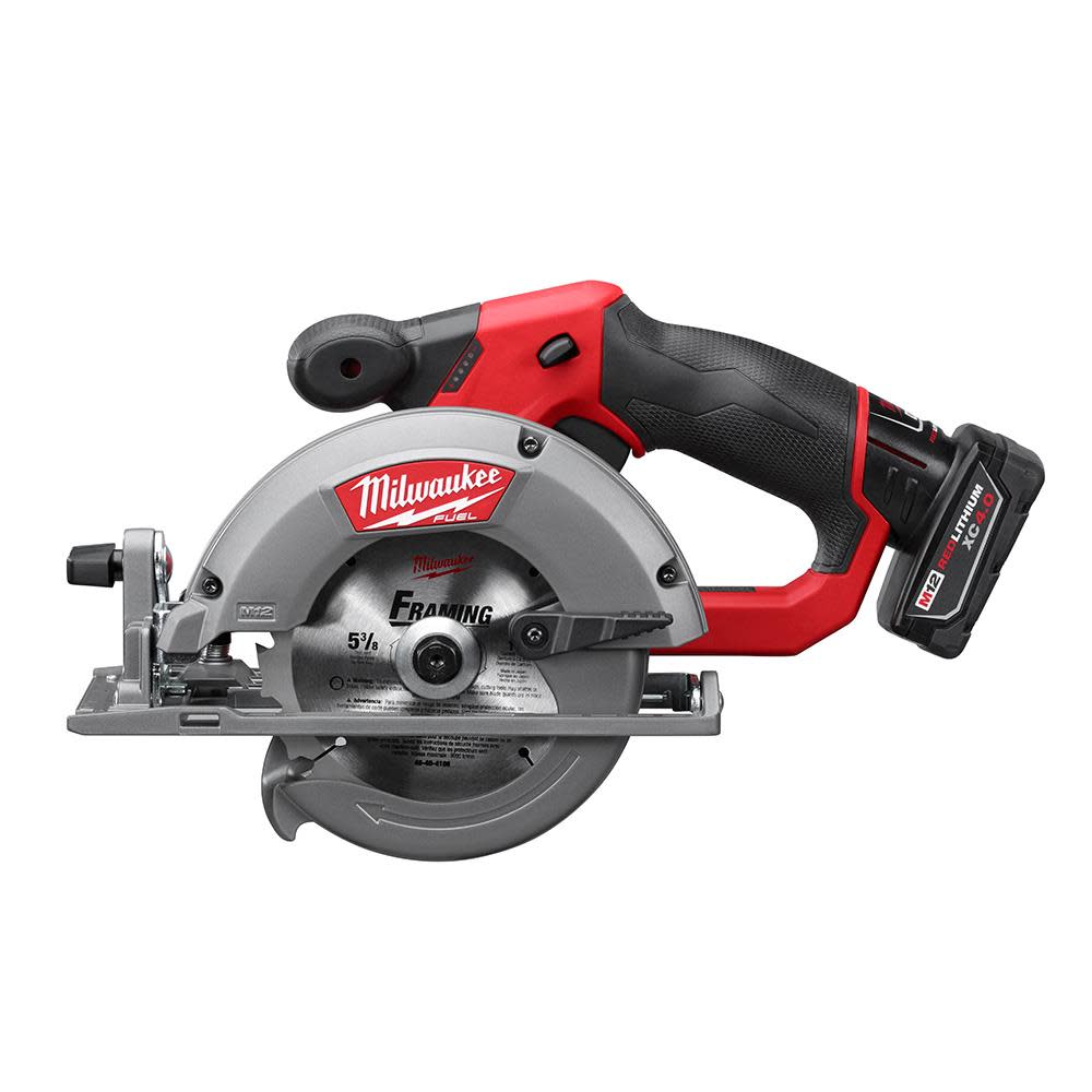 Milwaukee M12 FUEL 5- Circular Saw Kit - Ascmtools