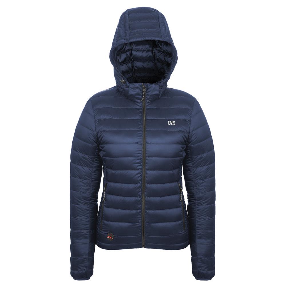 Mobile Warming Summit Heated Jacket 12 Volt Womens Navy Small - Ascmtools