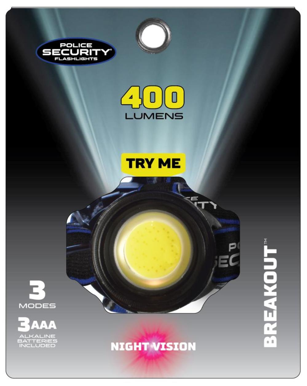 Police Security Breakout Headlamp - Ascmtools