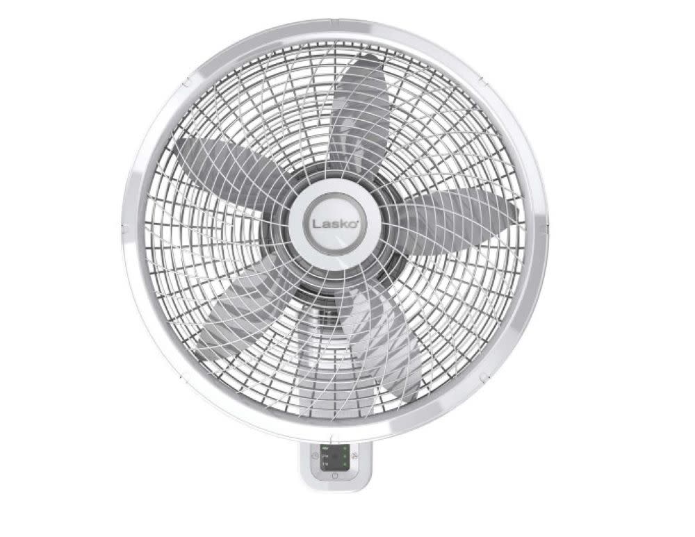 Lasko Oscillating Wall Mount Fan 22.5″ H X 18″ D 3 Speed - Ascmtools