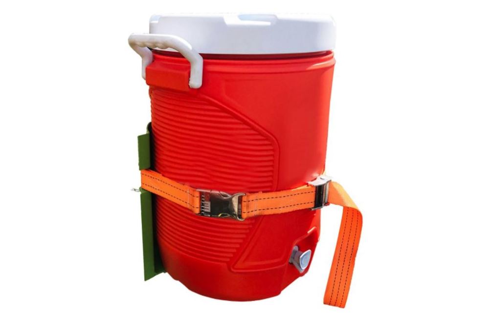 Green Touch Water Cooler Rack For Open/Enclosed Trailer - Ascmtools