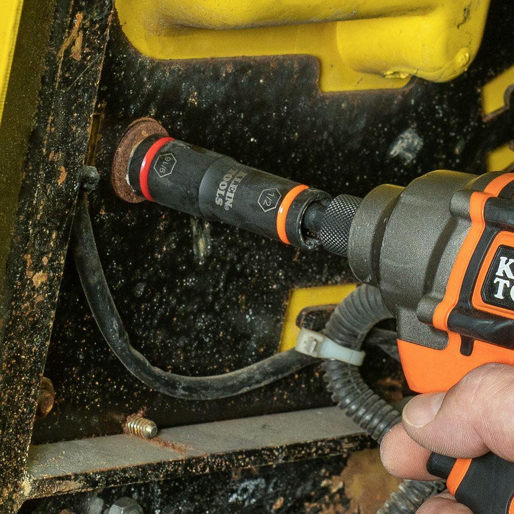 Klein Tools Flip Impact Socket 7/16″ X 3/8″ - Ascmtools