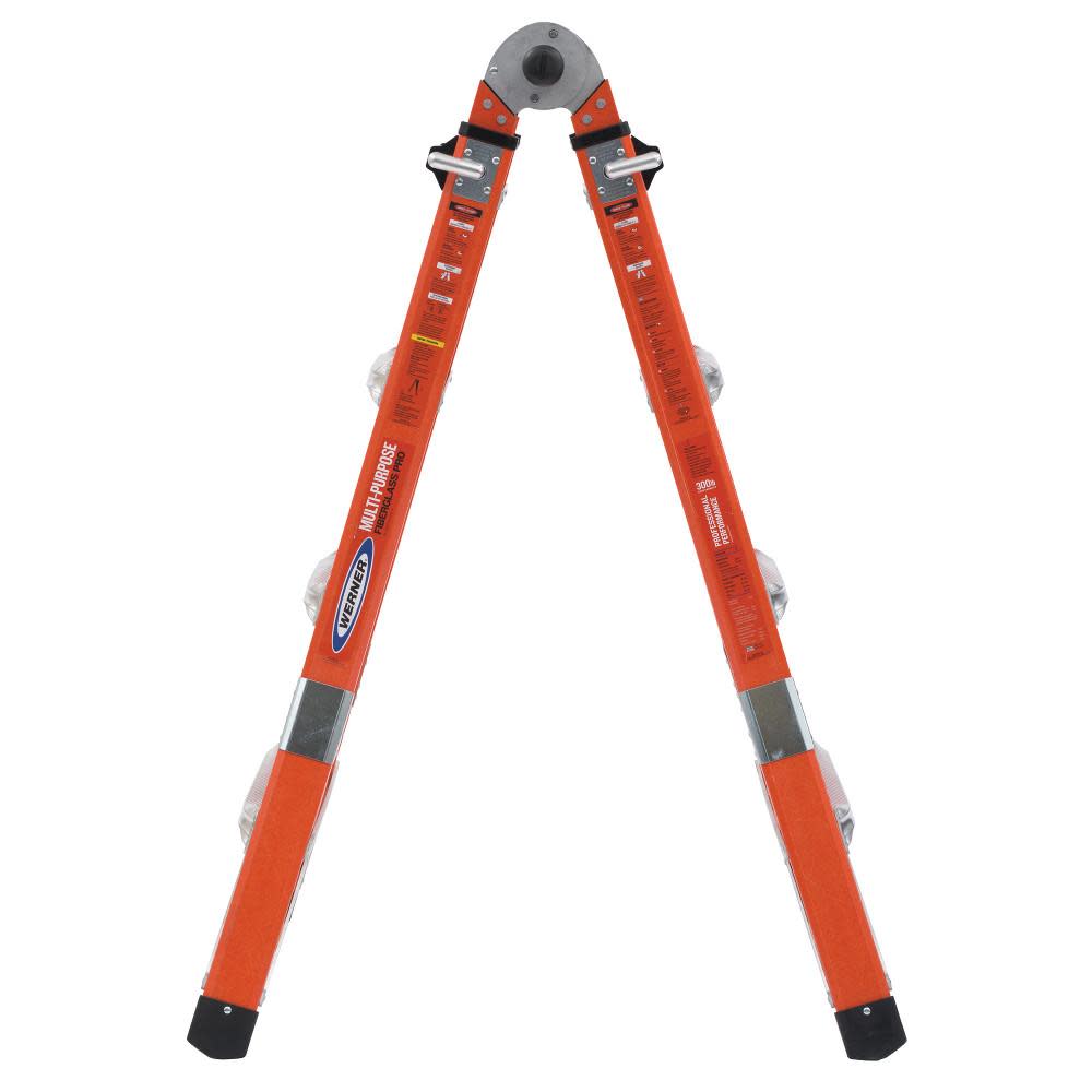 Werner 17 Ft. Type IA Fiberglass Multi-Position - Ascmtools