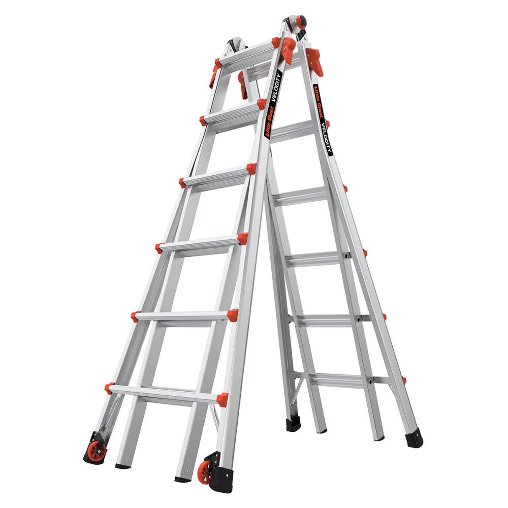 Little Giant Safety Velocity Model 26 300 lb Rated Type-1A Multi-Use Ladder - Ascmtools