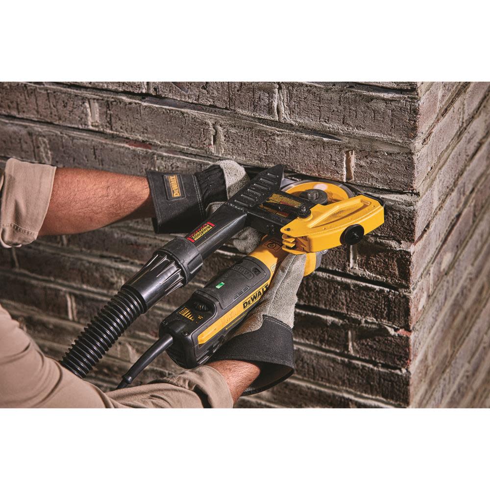 DEWALT 5″ / 6″ Small Angle Grinder Slide with Tuckpointing Shroud - Ascmtools