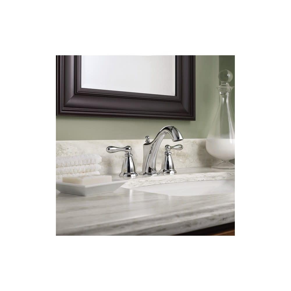 Moen Caldwell Bathroom Lavatory Faucet Chrome 2 Handle High Arc - Ascmtools