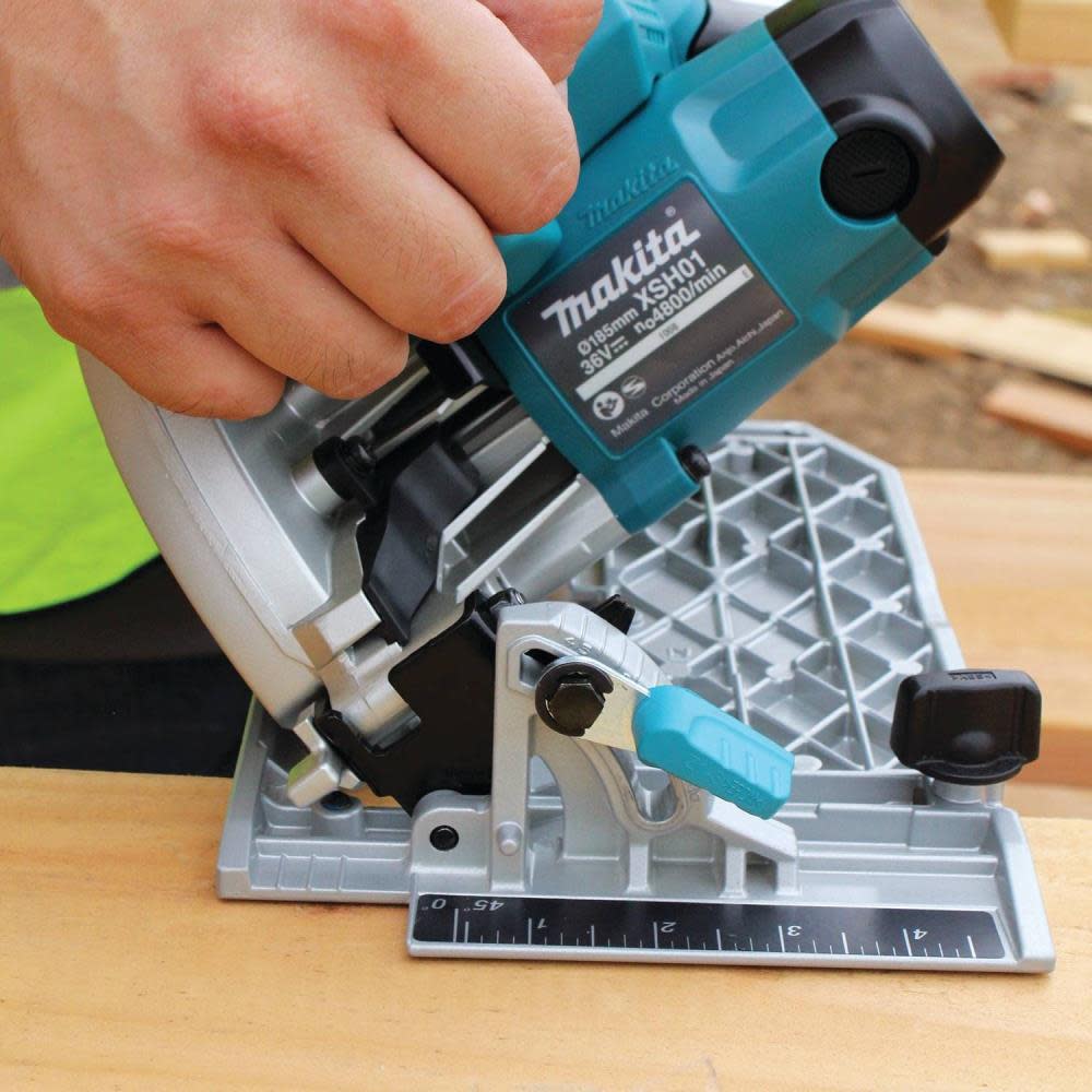Makita 18V X2 LXT Lithium-Ion (36V) Cordless 7-1/4 In. Circular Saw Kit (5.0Ah) - Ascmtools