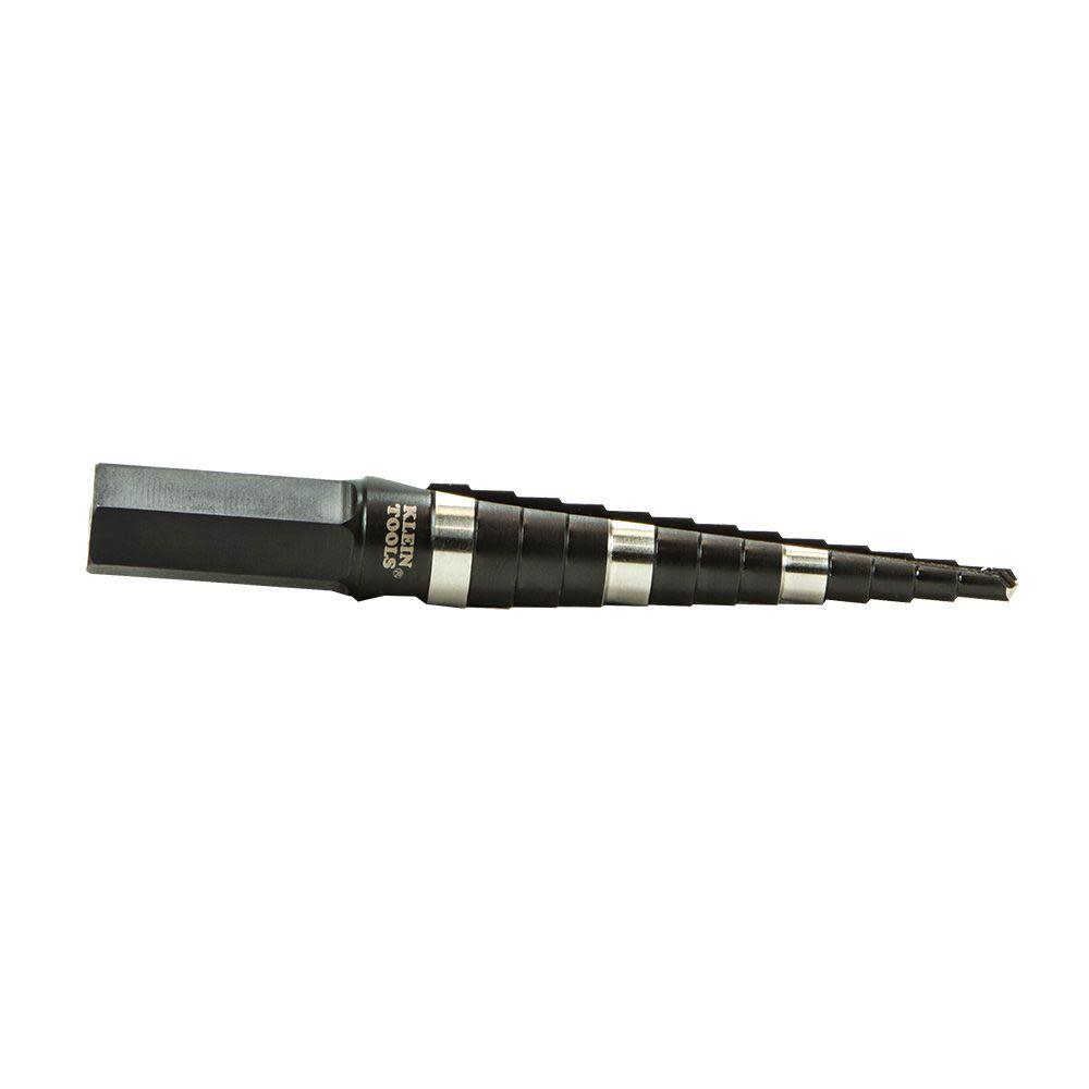 Klein Tools Step Drill Bit #1 Double-Fluted - Ascmtools