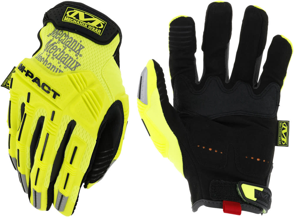 Mechanix Wear Hi-Viz M-Pact Gloves Large - Ascmtools