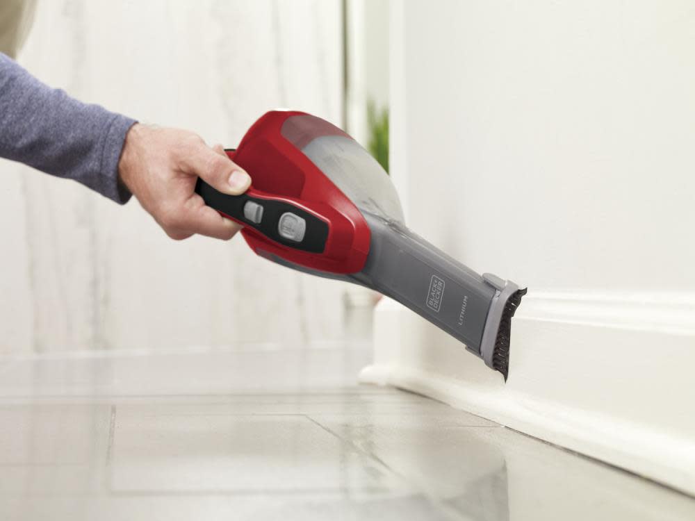 Black and Decker DUSTBUSTER Hand Vacuum Chili Red - Ascmtools