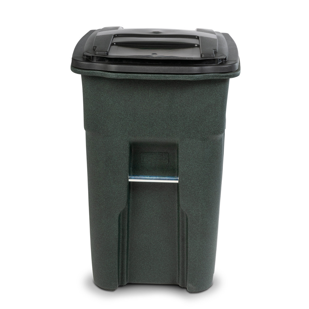 Toter 48 Gallon Trash Can with Smooth Wheels and Lid - Ascmtools