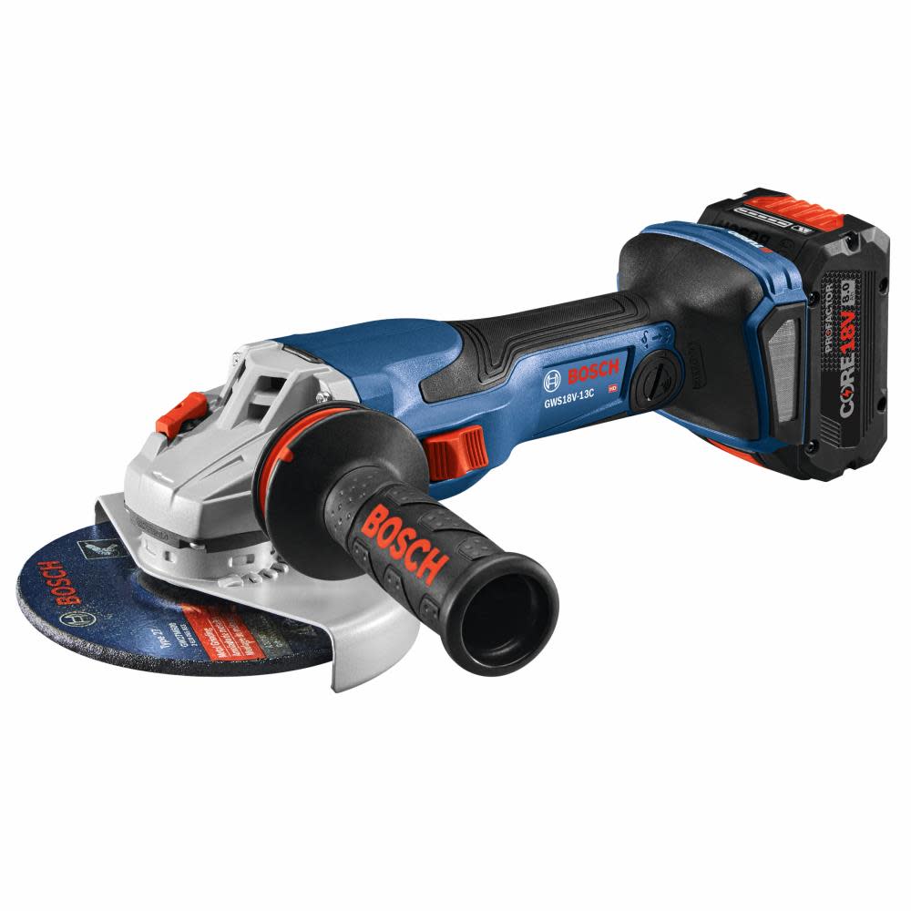 Bosch PROFACTOR 18V Spitfire 5  6″ Angle Grinder Kit - Ascmtools