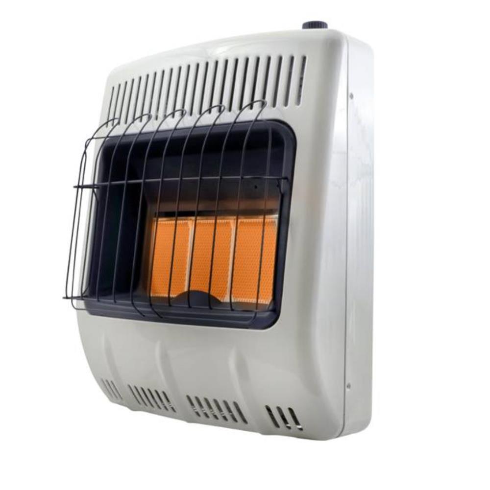 Heatstar 20000 BTU Vent Free Radiant Natural Gas Heater with Thermostat and Blower - Ascmtools