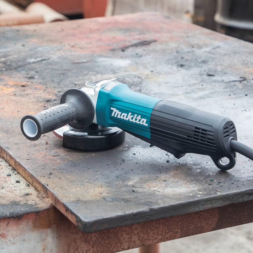 Makita 4-1/2″ / 5″ Paddle Switch Angle Grinder with Non-Removable Guard - Ascmtools