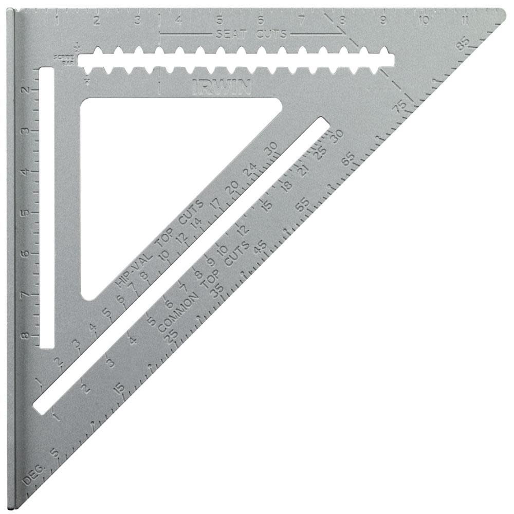 Irwin Aluminum Rafter Square 12 In. - Ascmtools