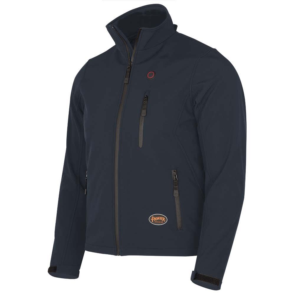 Pioneer 5432U Heated Softshell Jacket Navy XL - Ascmtools